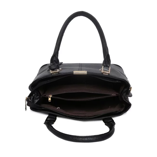 Women's Leather Handbag (Black)