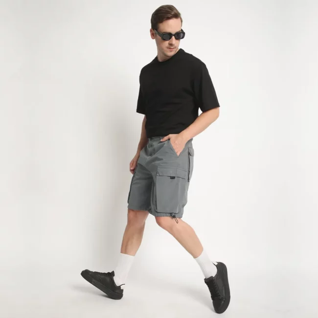Men Regular Fit Cargo Shorts